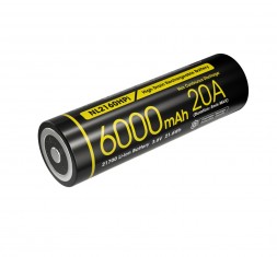 Nitecore NL2160HPi, High Drain, Acumulator 21700, Li-Ion, 6000 mAh, 20A www.easylight.ro