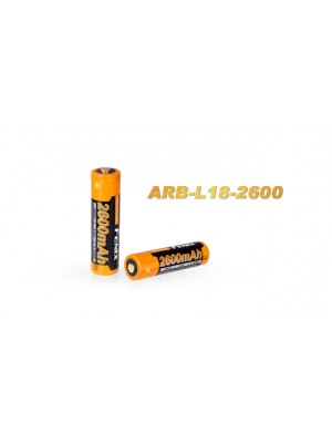 Fenix ARB-L18-2600, Acumulator 18650, Li-Ion 2600 mAh, PCB