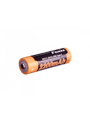 Fenix ARB-L14-2200U, Acumulator 14500, Li-Ion, 2200 mAh, Reincarcabil USB-C, 1.5 V www.easylight.ro