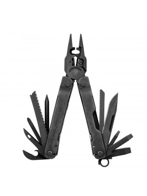 Leatherman Super Tool 300 EOD, Cleste Multifunctional, Negru, 19 Unelte