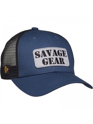 Savage Gear, Șapcă Albastră, Logo Badge