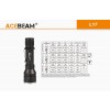 AceBeam L17, Lanternă Profesionala, Lumina Alba 1400 Lumeni, 802 Metri, Acumulator Inclus