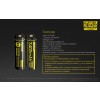 Acumulator Nitecore 18650 Li-Ion 3400 mAh NL1834R cu PCB Reincarcabil USB