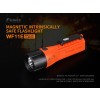 Fenix WF11E, Lanternă ATEX, Zona 0/1/2, 200 Lumeni, 185 Metri