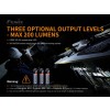 Fenix WF11E, Lanternă ATEX, Zona 0/1/2, 200 Lumeni, 185 Metri