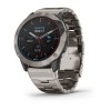 Garmin Quatix 6X Solar, Ceas Titanium