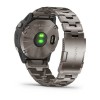 Garmin Quatix 6X Solar, Ceas Titanium