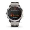 Garmin Quatix 6X Solar, Ceas Titanium