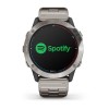 Garmin Quatix 6X Solar, Ceas Titanium