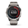 Garmin Quatix 6X Solar, Ceas Titanium