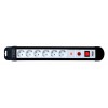 TED Electric, Prelungitor cu protectie, 6 prize schuko, Intrerupator cablu, Reset, Led, 3x1.5mm