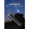 Klarus E2, Lanternă Profesională, Reîncărcabilă USB, 1600 Lumeni, 190 Metri