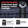 Klarus XT11GT PRO, Lanternă Profesională, Reîncărcabilă USB-C, 2200 Lumeni, 320 Metri