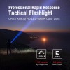 Klarus XT2CR PRO, Lanternă Profesională, Reîncărcabilă USB-C, 2100 Lumeni, 240 Metri
