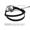 Led Lenser HF6R Core, Lanternă Frontală, Reîncărcabilă Magnetic, 800 Lumeni, 160 Metri