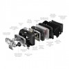 Led Lenser HF8R Core, Lanternă Frontală, Reîncărcabilă Magnetic, 1600 Lumeni, 210 Metri