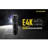 Nitecore E4K, Lanterna Reîncărcabilă USB-C