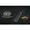 Nitecore EDC27, Lanterna Profesionala, Reincarcabila USB-C, 3000 Lumeni, 220 Metri www.easylight.ro