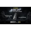 Nitecore EDC37, Lanterna Profesionala, Reincarcabila USB-C, 8000 Lumeni, 420 Metri www.easylight.ro