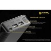Nitecore F4, Încărcător Digital, Powerbank, USB, 4 Acumulatori