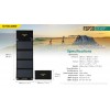 Nitecore FSP30, Panou Solar 30W www.easylight.ro