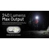 Nitecore HA11, Lanterna Frontala, 240 Lumeni, 90 Metri www.easylight.ro