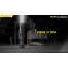 Nitecore MH25 V2, Lanternă Profesională, Reîncărcabilă USB-C, 1300 Lumeni, 475 Metri