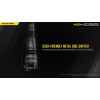 Nitecore MH25 V2, Lanternă Profesională, Reîncărcabilă USB-C, 1300 Lumeni, 475 Metri