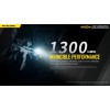Nitecore MH25 V2, Lanternă Profesională, Reîncărcabilă USB-C, 1300 Lumeni, 475 Metri