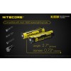 Acumulator Nitecore 18650 Li-Ion 3500 mAh NL1835R, Reincarcabil USB
