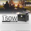Nitecore NPS200, Stație încărcăre, 196.56 Wh, 54600 mAh
