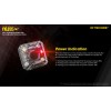 Nitecore NU05 V2 Kit, Lanterna Frontala Far Bicicleta, Reincarcabila USB-C, Led Alb 40 Lumeni, Led Rosu www.easylight.ro