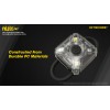 Nitecore NU05 V2 Kit, Lanterna Frontala Far Bicicleta, Reincarcabila USB-C, Led Alb 40 Lumeni, Led Rosu www.easylight.ro