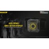 Nitecore NU06 LE, Lanternă Semnalizare, Reîncărcabilă USB-C, 15 Lumeni, LED Roșu - Verde - Albastru - Alb 