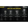 Nitecore NU06 LE, Lanternă Semnalizare, Reîncărcabilă USB-C, 15 Lumeni, LED Roșu - Verde - Albastru - Alb 