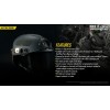 Nitecore NU06 LE, Lanternă Semnalizare, Reîncărcabilă USB-C, 15 Lumeni, LED Roșu - Verde - Albastru - Alb 