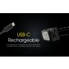 Nitecore NU25 UL, Lanterna Frontala, Reincarcabila USB-C, 400 Lumeni, 64 Metri www.easylight.ro