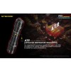 Nitecore P20i, Lanternă Profesională, Reincarcabila USB-C, 1800 Lumeni, 343 Metri