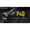 Nitecore P40, Lanternă Profesională, Reîncărcabila USB-C, 2000 Lumeni, 2900 Metri