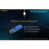 Nitecore TIKI GITD BLUE, Lanternă Breloc, 300 Lumeni, 71 Metri