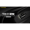 Nitecore TINI2 SS, Lanternă Breloc, Reîncărcabilă USB-C, 500 Lumeni, 89 Metri