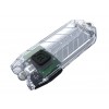 Nitecore Tube V2.0, Lanterna Breloc, Reîncărcabilă USB, Transparent, 55 Lumeni, 25 Metri