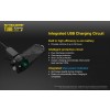 Nitecore Tube V2.0, Lanterna Breloc, Reîncărcabilă USB, Transparent, 55 Lumeni, 25 Metri