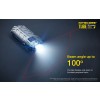 Nitecore Tube V2.0, Lanterna Breloc, Reîncărcabilă USB, Albastra, 55 Lumeni, 25 Metri