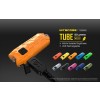 Nitecore Tube V2.0, Lanterna Breloc, Reîncărcabilă USB, Transparent, 55 Lumeni, 25 Metri