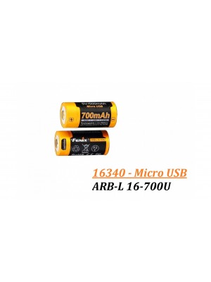 Fenix ARB-L 16-700U - 700mAh (Acumulator 16340)