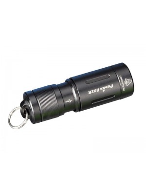Fenix E02R, Lanternă Breloc, Reîncărcabilă USB, 200 Lumeni, 49 Metri