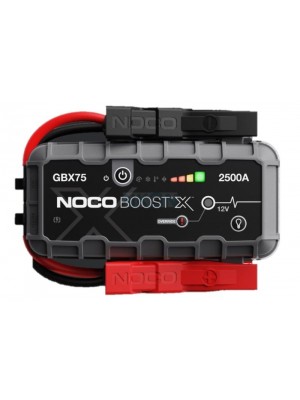 Noco GBX75 BOOST HD, Robot de Pornire Jump Starter Auto 12VLithium 2500A, Powerbank și Lanternă