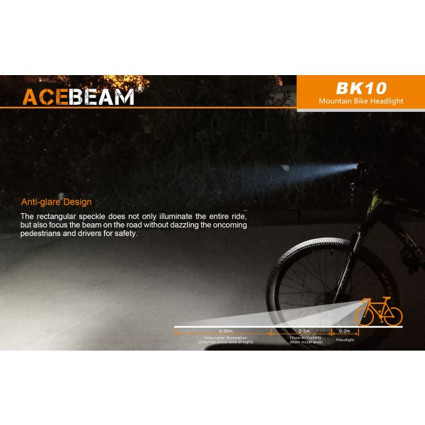 AceBeam BK10, Lanterna Led 