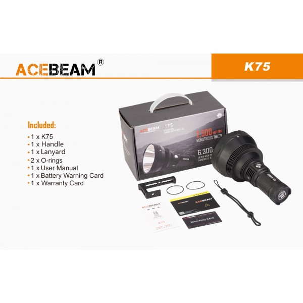 AceBeam K75, Lanterna Led 